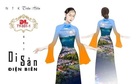 Nhà thiết kế Trần Hiền ra mắt BST Điện Biên Miền Di Sản đầy ấn tượng tại Cuộc thi Người đẹp Hoa Ban